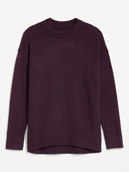 Image number 1 showing, SoSoft Crew-Neck Tunic Sweater