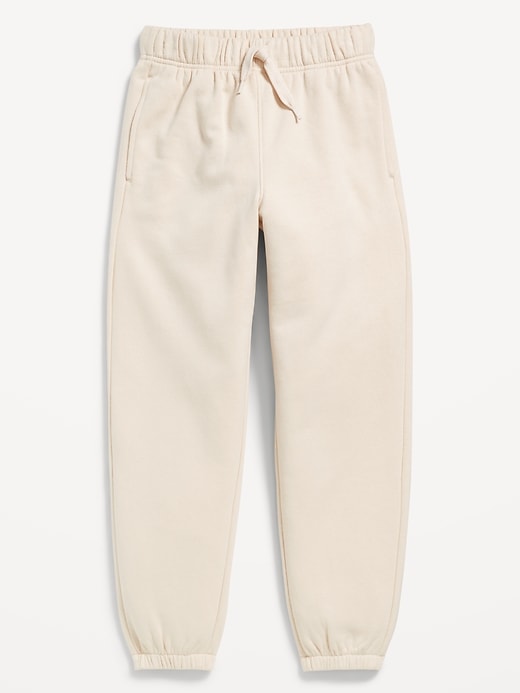 L'image numéro 5 présente Pantalon de jogging coupe généreuse en coton ouaté pour garçon