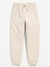 L'image numéro 5 présente Pantalon de jogging coupe généreuse en coton ouaté pour garçon