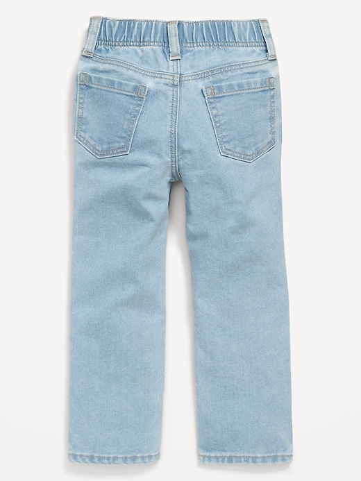 Image number 2 showing, Wow Straight Pull-On Jeans for Toddler Boys