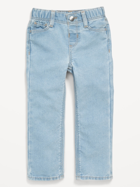 Wow Straight Pull-On Jeans for Toddler Boys - Light Washed