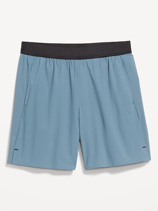 L'image numéro 1 présente Short ProGym doublé, entrejambe de 18 cm