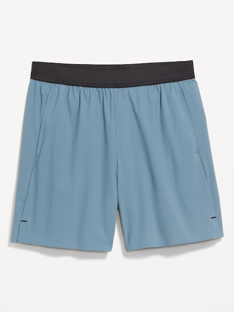 Short ProGym doublé, entrejambe de 18 cm - Eaux Hivernales