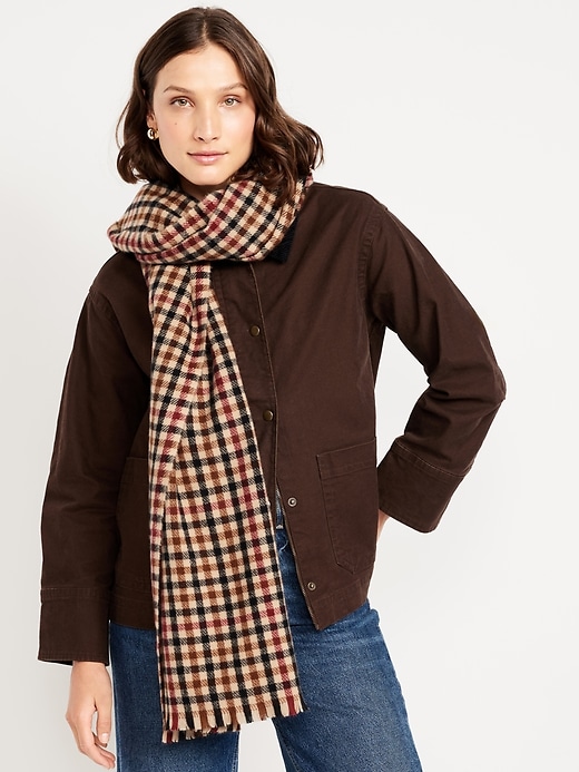 Image number 1 showing, Flannel Scarf