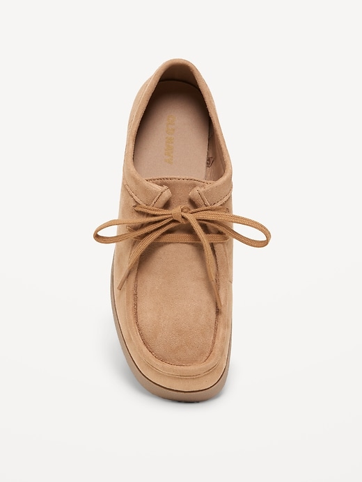 Image number 2 showing, Faux-Suede Derby Boots for Women