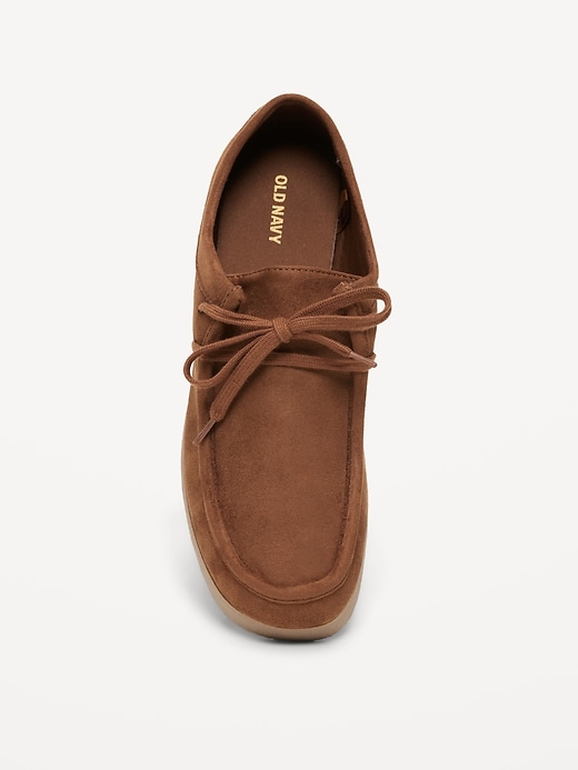 Image number 2 showing, Faux-Suede Derby Boots for Women