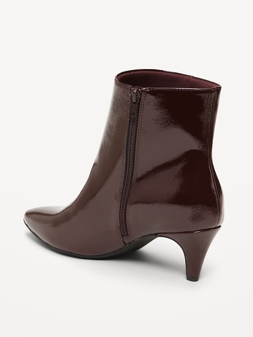 Image number 4 showing, Kitten Heel Booties for Women