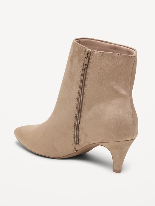Image number 4 showing, Kitten Heel Booties for Women