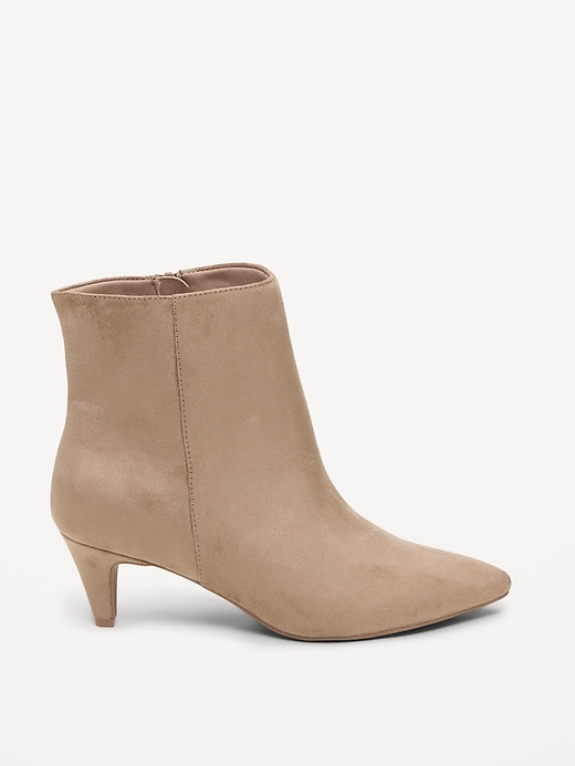 Image number 3 showing, Kitten Heel Booties for Women