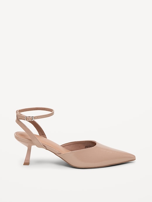 Image number 3 showing, Patent Leather Kitten Heels for Women