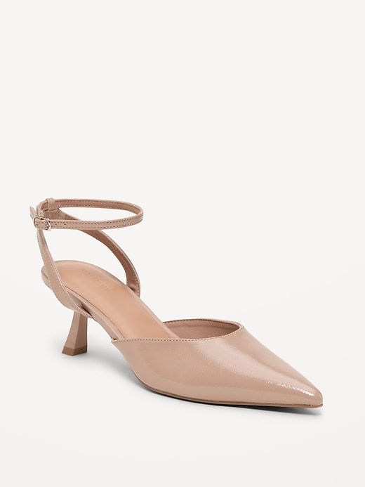Image number 1 showing, Patent Leather Kitten Heels for Women
