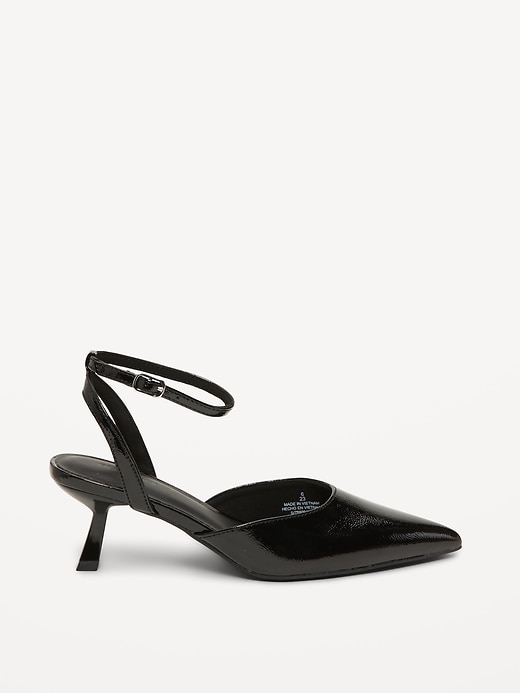 Image number 4 showing, Patent Leather Kitten Heels for Women