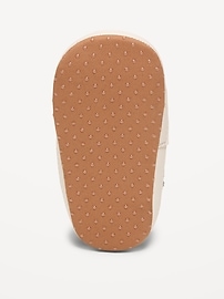 Image number 4 showing, Faux-Leather Sherpa Booties for Baby