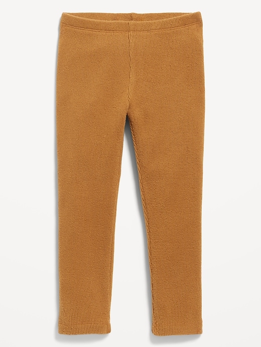 Image number 1 showing, Cozy Waffle-Knit Leggings for Toddler Girls