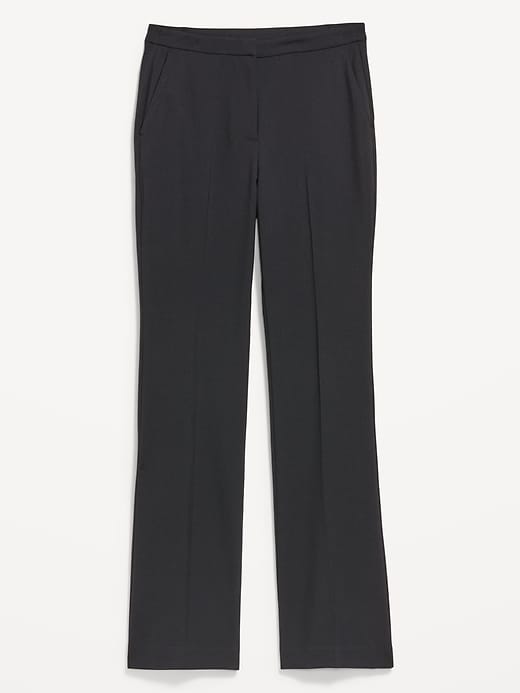 Image number 1 showing, Mid-Rise Taylor Boot-Cut Pants