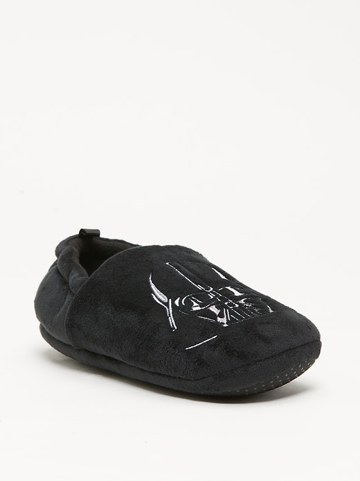 View large product image 1 of 4. Star Wars™ Gender-Neutral Velour Slippers for Kids