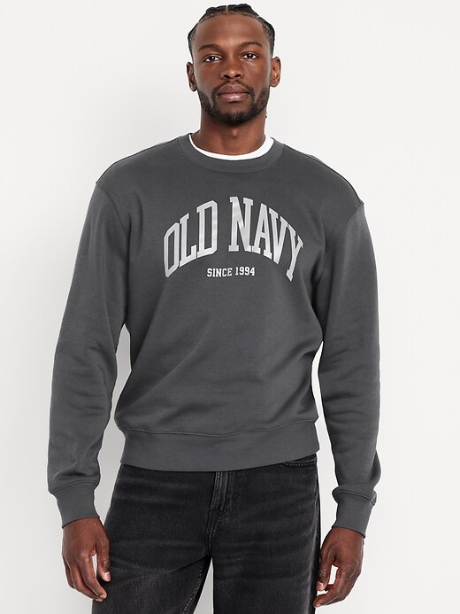 Image number 1 showing, Logo-Graphic Crew-Neck Sweatshirt