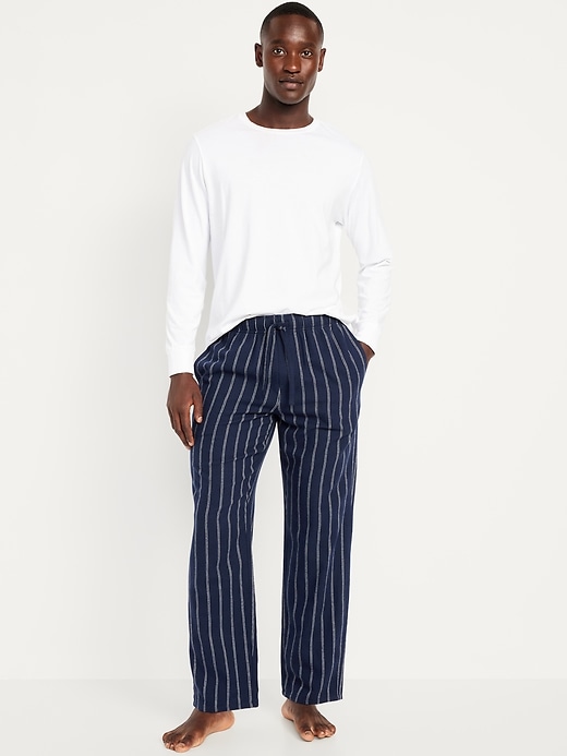 L'image numéro 1 présente Pantalon de pyjama en flanelle pour homme