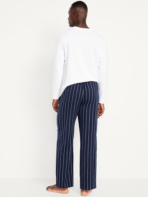 L'image numéro 2 présente Pantalon de pyjama en flanelle pour homme