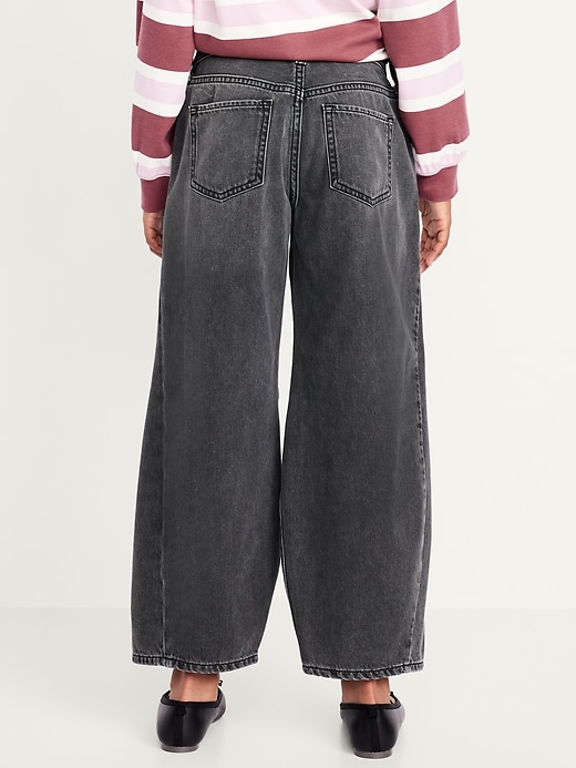 Image number 2 showing, Super Baggy Barrel-Leg Jeans for Girls