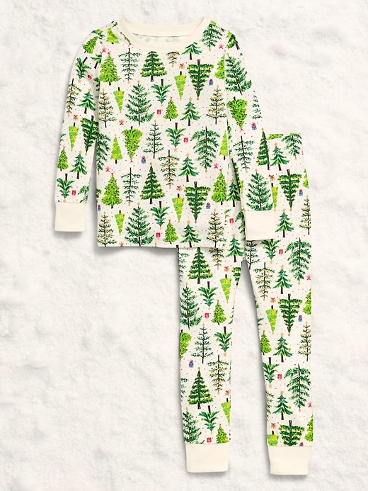 Image number 3 showing, Printed Snug-Fit Pajama Set for Toddler & Baby