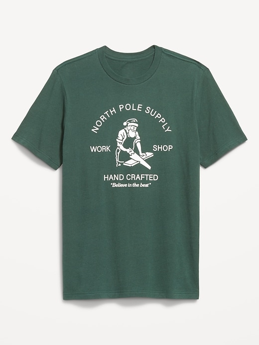 L'image numéro 1 présente T-shirt à imprimé des Fêtes