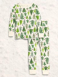 Image number 3 showing, Printed Snug-Fit Pajama Set for Toddler & Baby