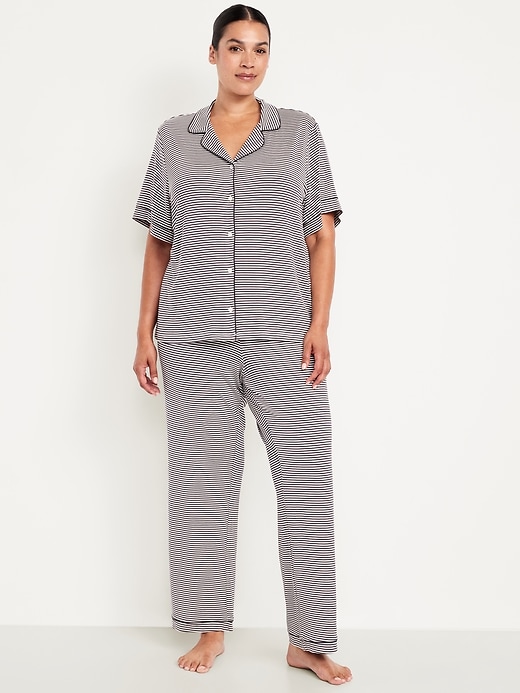 Image number 7 showing, Classic Jersey Pajama Pant Set