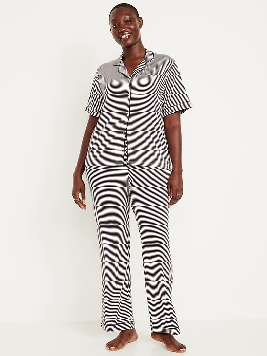 Image number 5 showing, Classic Jersey Pajama Pant Set