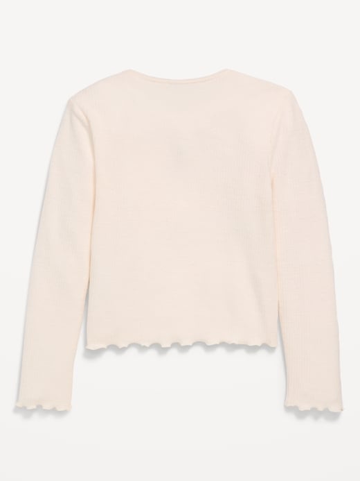 L'image numéro 2 présente T-shirt UltraConfo à manches longues et à imprimé pour fille
