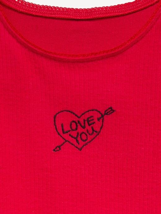 L'image numéro 2 présente T-shirt UltraConfo à manches longues et à imprimé pour fille