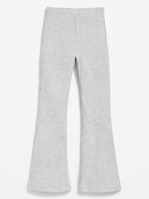 Image number 1 showing, CozePlush High-Waisted Flare Leggings for Girls