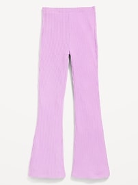 Image number 1 showing, CozePlush High-Waisted Flare Leggings for Girls