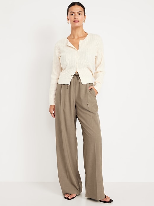 Image number 6 showing, High-Waisted Billie Wide-Leg Trouser