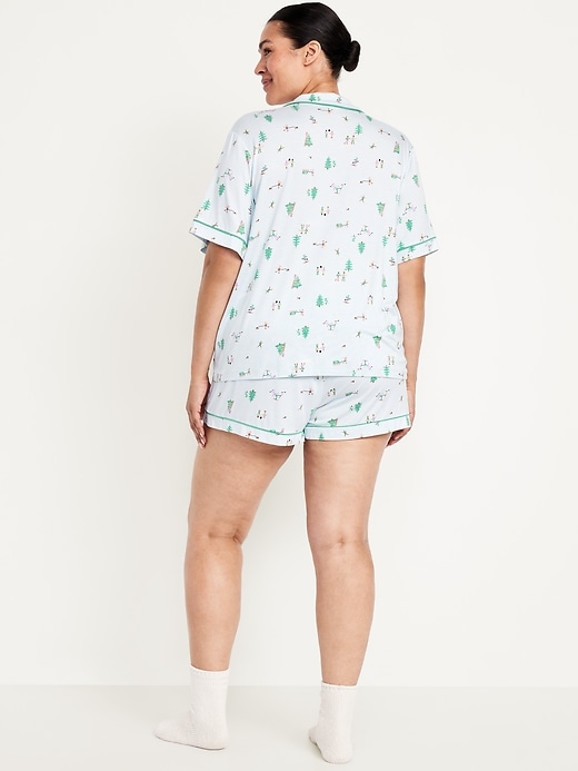 L'image numéro 8 présente Ensemble short en tricot de jersey Grasse matinée