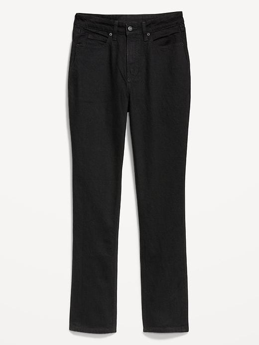 Image number 7 showing, Curvy Extra High-Waisted Straight Jeans