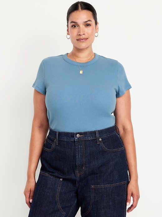 Image number 6 showing, Snug Crop T-Shirt