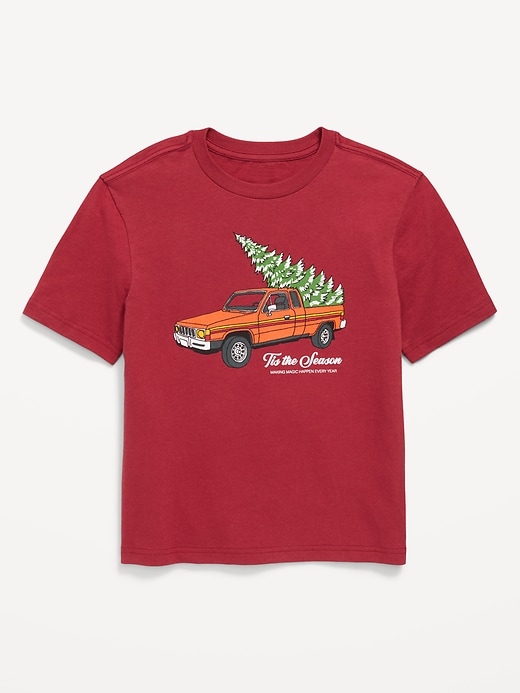 Image number 1 showing, Short-Sleeve Graphic T-Shirt for Boys