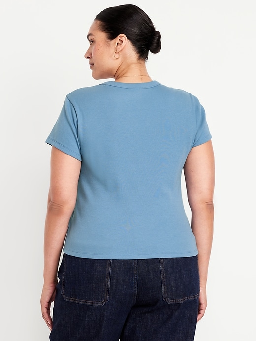 Image number 7 showing, Snug Crop T-Shirt