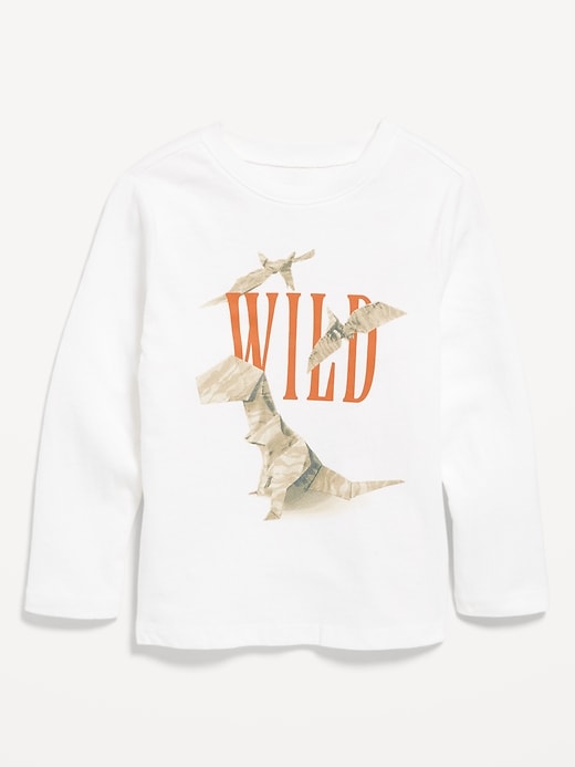 L'image numéro 1 présente T-shirt à manches longues à imprimé unisexe pour tout-petit