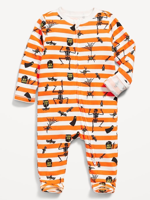 View large product image 1 of 4. 2-Way-Zip Sleep & Play Footed One-Piece for Baby