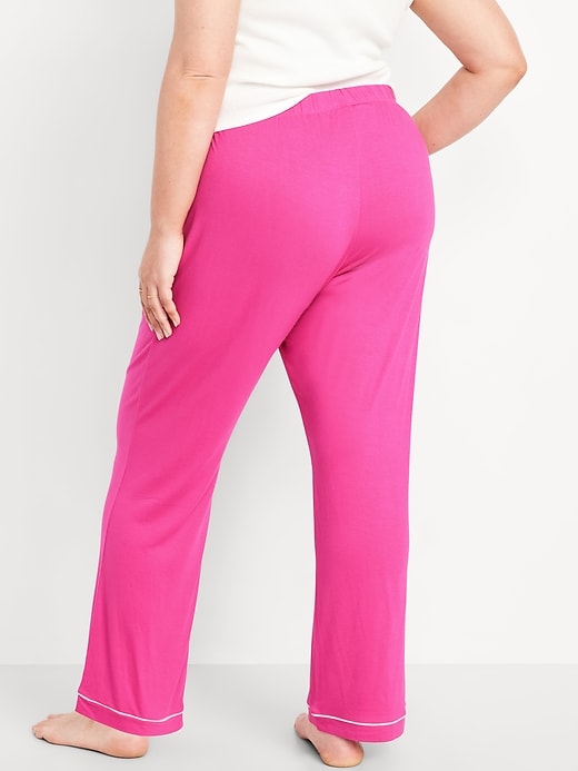 L'image numéro 8 présente Pantalon en tricot de jersey Grasse matinée