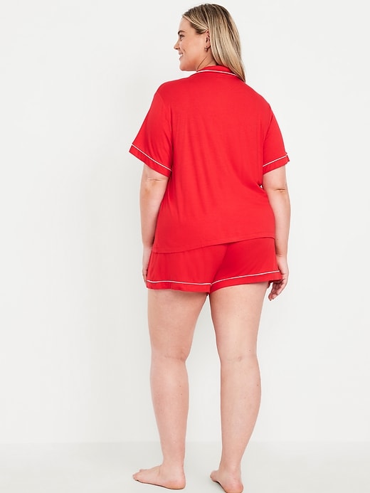 L'image numéro 7 présente Ensemble short en tricot de jersey Grasse matinée