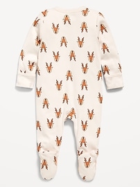 Image number 2 showing, 2-Way-Zip Sleep & Play Footed One-Piece for Baby