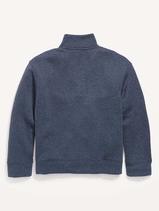 Image number 3 showing, Sweater-Fleece Quarter-Zip for Boys