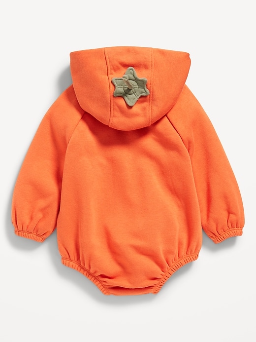 Image number 3 showing, Hooded Critter Fleece One-Piece Romper for Baby