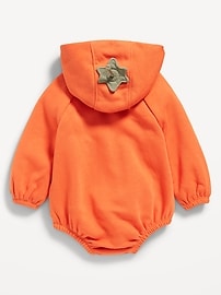 View large product image 3 of 3. Hooded Critter Fleece One-Piece Romper for Baby