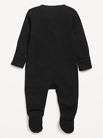 Image number 2 showing, 2-Way-Zip Sleep & Play Footed One-Piece for Baby