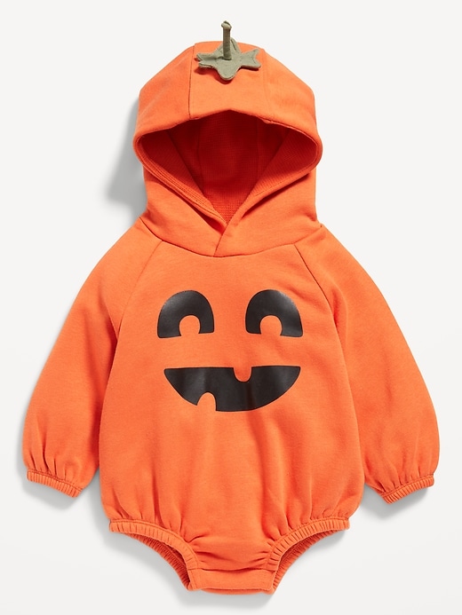 View large product image 2 of 3. Hooded Critter Fleece One-Piece Romper for Baby