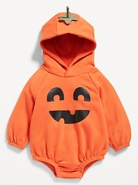 Image number 2 showing, Hooded Critter Fleece One-Piece Romper for Baby